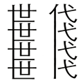 世代相傳