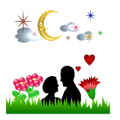 花前月下